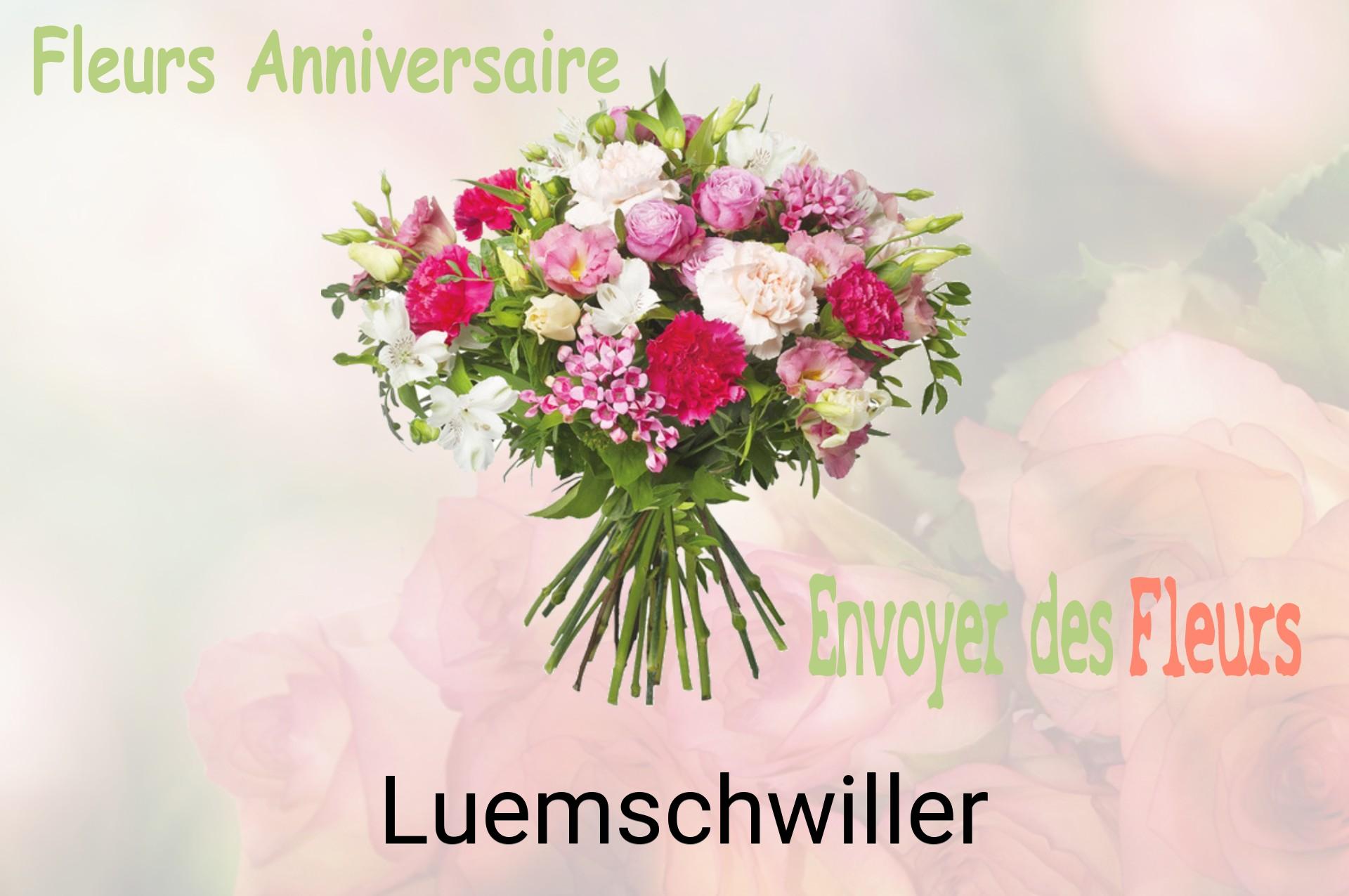 Bouquet de fleurs d’anniversaire livré à Luemschwiller