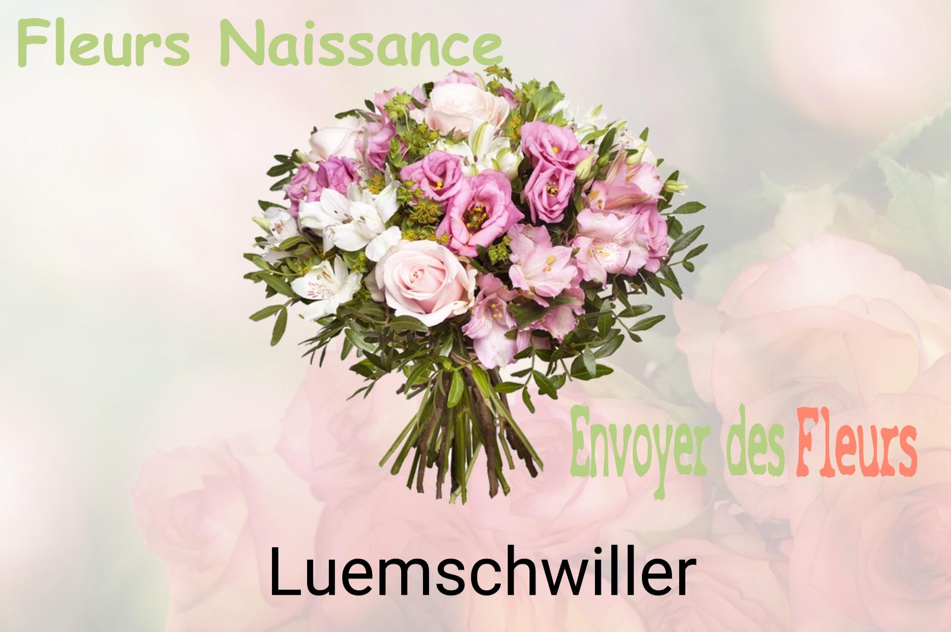 Bouquet de fleurs de naissance livré à Luemschwiller